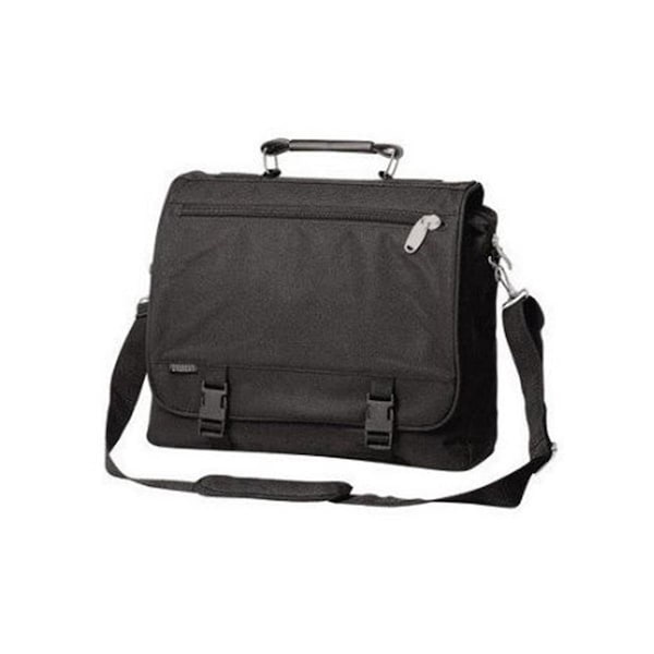 Perfectly Packed Everest 600 Denier Polyester Expandable Portfolio Briefcase with Soft Leather Handle PE22580 - main
